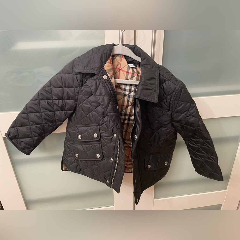 Burberry quilted jacket